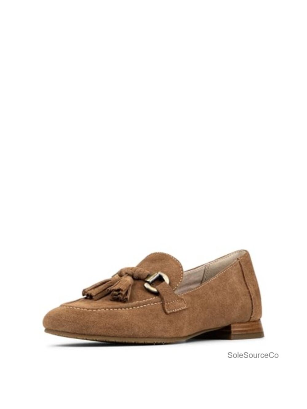 Suede Tassel Loafers with Memory Foam Insole Slip-On Business Casual